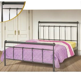 SweetDreams Μεταλλικό Κρεβάτι Ημίδιπλο 120x200 Sweet Dreams No73 Με Επιλογή Χρώματος BEST-8032217