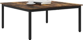 VidaXL Τραπεζάκι σαλονιού Καπνιστό Δρύς 100 x 100 x 45 cm