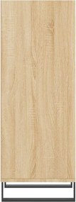 vidaXL Ντουλάπι Sonoma Δρυς 34,5x32,5x90 εκ. από Επεξεργασμένο Ξύλο