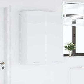 vidaXL Κρεμαστό ντουλάπι Λευκό 80 x 31 x 100 εκ. Επεξεργασμένο Ξύλο