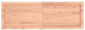 vidaXL Επιφ Τραπεζιού Αν Καφέ 120x40x(2-4)εκ. Επεξ. Μασίφ Ξύλο Δρυός
