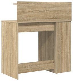 vidaXL Γραφείο με Αποθήκευση Σονομα Οκ 90x48x101.5 εκ. Κατασκευασμένο Ξύλο