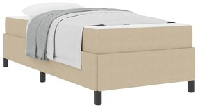 vidaXL Σκελετός Κρεβατιού Ανοιχτό γκρι 90 x 200 cm Βελούδο