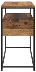 vidaXL Τραπέζι κονσόλας Παλιό Ξύλο 100 x 40 x 75 cm Επεξεργασμένο ξύλο