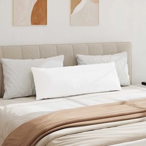 vidaXL Μαξιλάρι Καναπέ 2 pcs Λευκό 120 x 40 cm ύφασμα