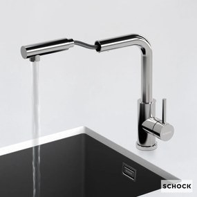 Schock Kantus 534120 Inox - Μπαταρία Κουζίνας με Ντους