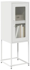 Sideboard Λευκό 36x39x107 cm Ατσάλι ψυχρής έλασης - Λευκό