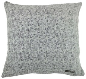 Διακοσμητική Μαξιλαροθήκη (45x45) Aslanis Home Selena Γκρι
