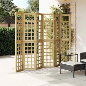 vidaXL Παραβάν ιδιωτικότητας Καφέ 240 x 180 cm