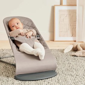 Ριλάξ BabyBjörn Bliss, Woven, Classic quilt, Sand Grey
