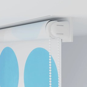 Κουρτίνα Μπάνιου Ρολό Σχέδιο Κύκλοι 140 x 240 εκ. 142856