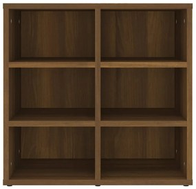 vidaXL Παπουτσοθήκη Καφέ Δρυς 52,5 x 30 x 50 εκ.