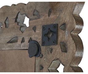 Τοίχο καθρέφτη DKD Home Decor 60 x 3,5 x 180 cm Κρυστάλλινο Χρυσό Ξύλο από Μάνγκο