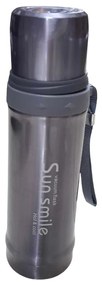 Φορητό παγούρι-θερμός 600ml Ασημί