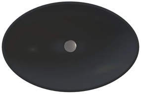 Sanitec Helios 282 Νιπτήρας Συνθετικός Επικαθήμενος 56,5x41x12cm Anthracit