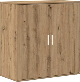 vidaXL Πλαϊνό γραφείο Artisan Oak 79 x 38 x 80 εκ. Επεξεργασμένο ξύλο