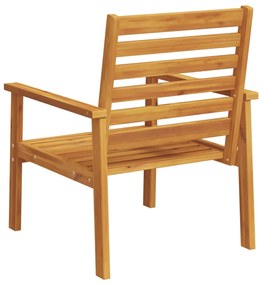 vidaXL Πολυθρόνα Κήπου 2 τεμ. από Μασίφ Ξύλο Ακακίας
