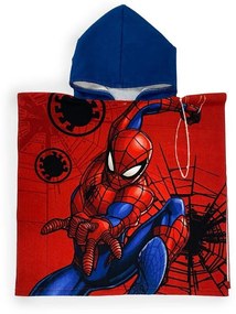 Πόντσο Θαλάσσης Quick Dry Marvel Spider-Man 25 Red DimCol