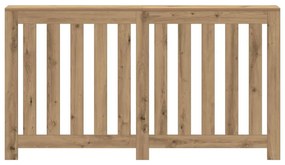 vidaXL Κάλυμμα Καλοριφέρ Αρτισιανή Δρυς 149x20x82εκ Επεξεργασμένο Ξύλο