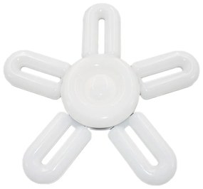 LED Λάμπα Πτυσσόμενη 60W με 5 Πτερύγια E27 Ψυχρό Λευκό 220V 4000LM RZ-0048