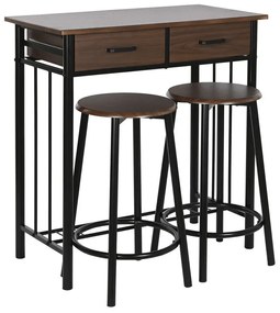 Σετ επίπλων DKD Home Decor 80 x 50 x 84 cm