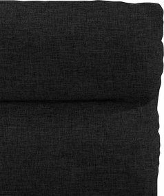 vidaXL Καρέκλες Τραπεζαρίας 4 τεμ. Μαύρες Υφασμάτινες