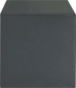 vidaXL Ψηφιακό Ασφαλές Σκούρο γκρι 31 x 20 x 20 εκ. Ατσάλι