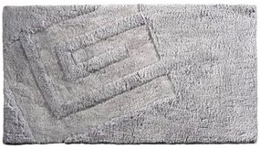 Πατάκι Μπάνιου Trivia Silver Guy Laroche 40X60 40x60cm 100% Cotton