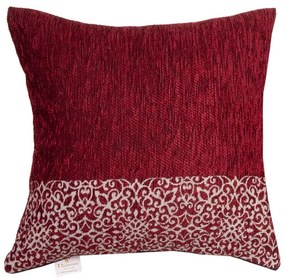 Μαξιλαροθήκη Διακοσμητική 2212 Bordo Viopros 42Χ42 Chenille