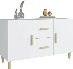 vidaXL Ντουλάπι Λευκό 100 x 36 x60 εκ. Επεξεργασμένο Ξύλο