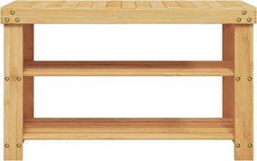 vidaXL Παπουτσοθήκη 3 Επιπέδων 70 x 27,5 x 45 εκ. από Μπαμπού