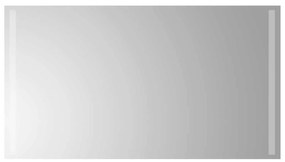 vidaXL Καθρέφτης Μπάνιου με LED 90x50 εκ.