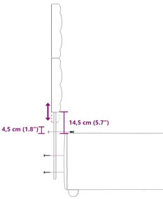 Κρεβάτι Boxspring με Στρώμα Taupe 80x200 εκ. Υφασμάτινο - Μπεζ-Γκρι