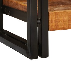 vidaXL Τραπέζι κονσόλας 90 x 33 x 75 εκ Μασίφ ακατέργαστο ξύλο μάνγκο