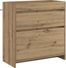 vidaXL Ντουλάπι Κάτω από τον Νιπτήρα Artisan Δρυς 78,5 x 37,5 x 81 εκ