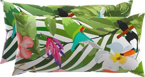 vidaXL Κάλυμμα Μαξιλαριού 2 pcs HEERLEN Πολύχρωμο 40 x 70 cm
