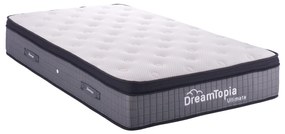 ΣΤΡΩΜΑ DREAMTOPIA, σειρά ULTIMATE HM661.110 POCKET SPRING ΜΕ ΑΝΩΣΤΡΩΜΑ 110X190εκ., 1 Τεμάχιο