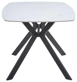 Τραπέζι Τραπεζαρίας 202 Fylliana Λευκό 130x80x75 εκ.