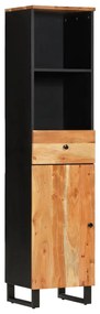 vidaXL Ντουλάπι Μπάνιου 38 x 33 x 160 εκ. από Μασίφ Ξύλο Ακακίας