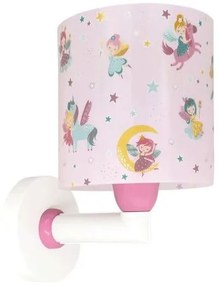 Παιδικό Φωτιστικό Τοίχου Απλίκα 1xE27 Ροζ Fairy Dreams 42499 Ango-42499-Ροζ 42499