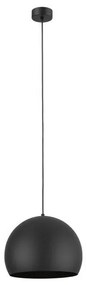 Κρεμαστό Φωτιστικό Οροφής 1xE27 Φ27cm Zoe TK Lighting -10168-Μαύρο 10168
