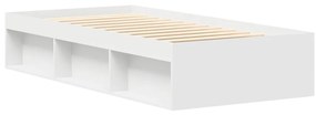 vidaXL Πλαίσιο Κρεβατιού Λευκό 90 x 200 εκ.
