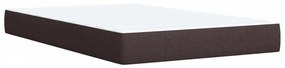 ΚΡΕΒΑΤΙ BOXSPRING ΜΕ ΣΤΡΩΜΑ ΣΚΟΥΡΟ ΚΑΦΕ 120X190 ΕΚ ΥΦΑΣΜΑΤΙΝΟ 3285823