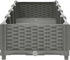 vidaXL Ζαρντινιέρα 160 x 40 x 23 εκ. από Πολυπροπυλένιο