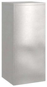 vidaXL Στήριξη φυτών 2 pcs Ασημί 24 x 24 x 55 εκ. Ανοξείδωτο ατσάλι