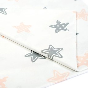 Σεντόνι Κούνιας Με Λάστιχο (70x140+15) Dimcol Star 103 Grey