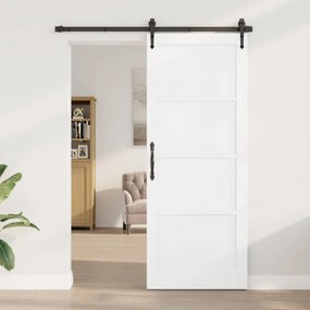 vidaXL Εσωτερική Πόρτα 83 x 211 εκ. Κόντρα πλακέ Λευκό