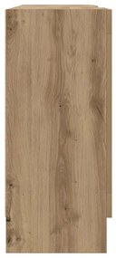 vidaXL Μπουφές Αρτισιανή Δρυς 120x30,5x70εκ. από Επεξεργασμένο Ξύλο