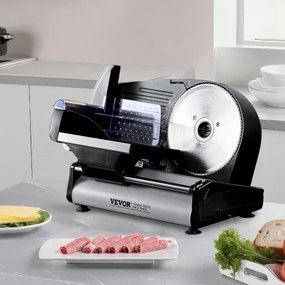 VEVOR Meat Slicer 180W 7.5&quot; Electric Deli Food Slicer for Meat Bread Cheese