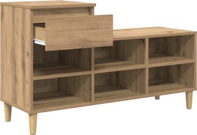 vidaXL Ντουλάπα Παπουτσιών 102 x 36 x 60 εκ. Επεξεργασμένο ξύλο